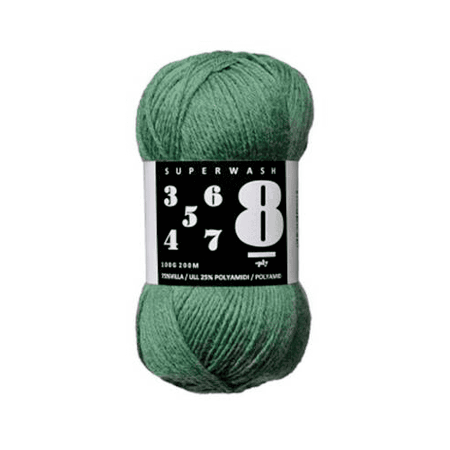 8-ply markus company sukkalanka tummanvihreÄ 100g (6330) | säästötalo latvala